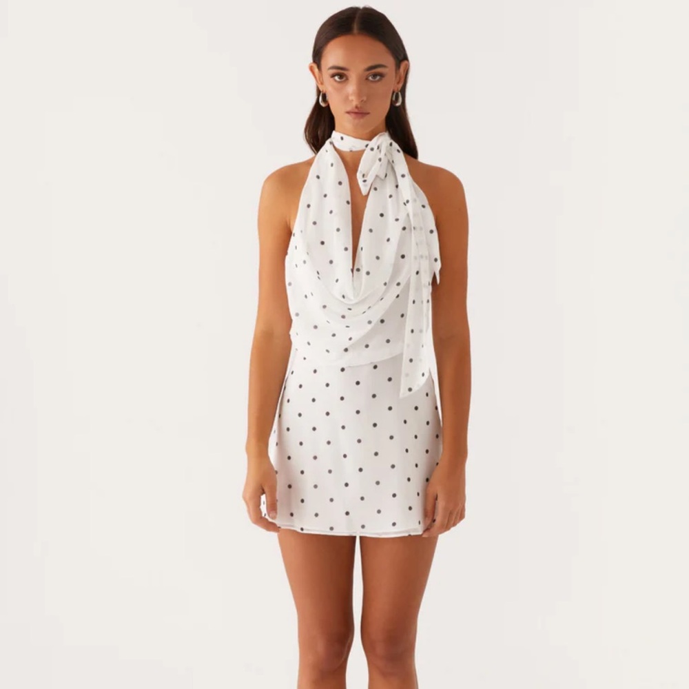 Polka Dot Mini Dress